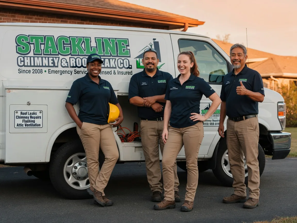 Chimney flashing repair company in Morrow, GA